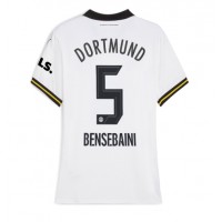 Borussia Dortmund Ramy Bensebaini #5 Replika Tredje Tröja Dam 2024-25 Kortärmad